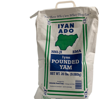 Iyan Ado Pounded Yam 20lbs