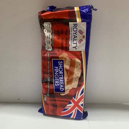 Royalty Shortbread Fingers 210g