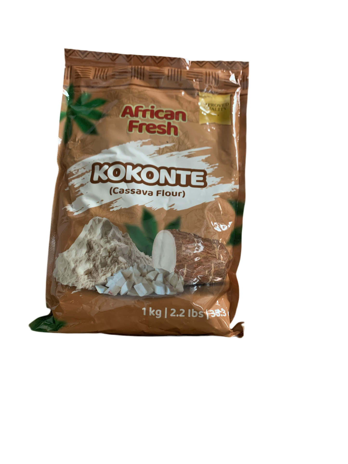 African Fresh Kokonte/Lafu/Cassava Flour