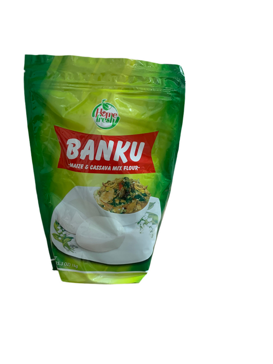 Home Fresh Banku Mix Flour 1kg
