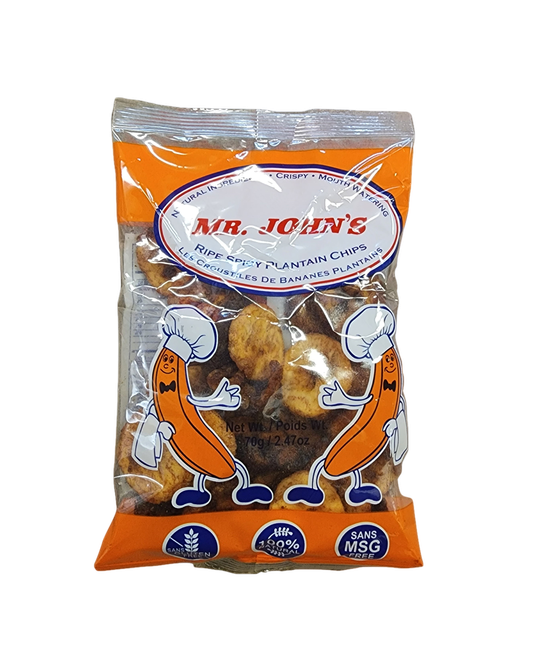 Mr John's Ripe Plantain Chips 150g