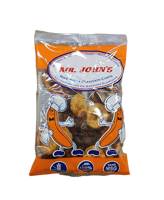 Mr John's Ripe Plantain Chips 150g