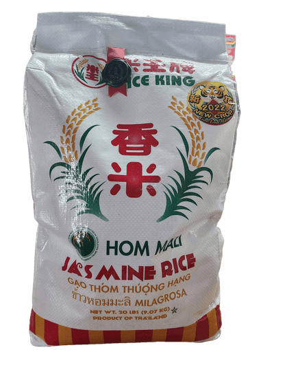 Rice King Jasmine Rice 20lb