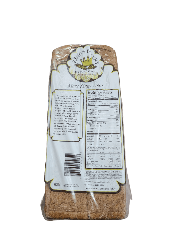 Kings Bakery Whole Wheat