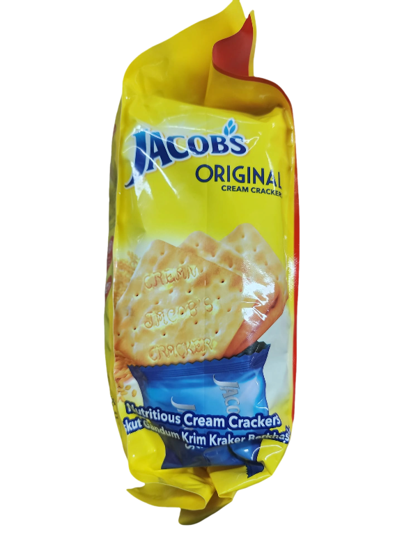 Jacobs Original Cream Crackers 600g - On the Go Packs (12 ct)